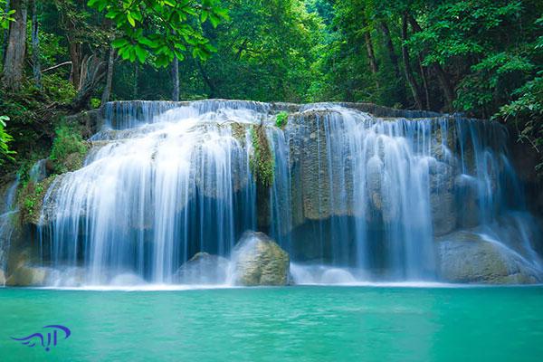 تصویر از آبشار های زیبای کشور تایلند